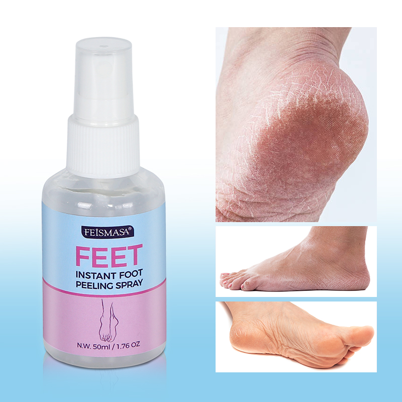 Softening Instant Exfoliating Dead Skin Foot Care Spray Anti Cracking Foot Masking Moisturizing - 3